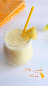 pineapple lassi, lassi