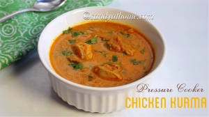 pressure cooker chicken kurma