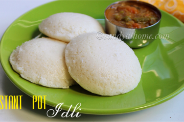 instant pot idli recipe