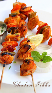 tikka, chicken tikka