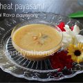 wheat kheer, kheer, payasam,