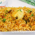 biryani, instant egg biryani