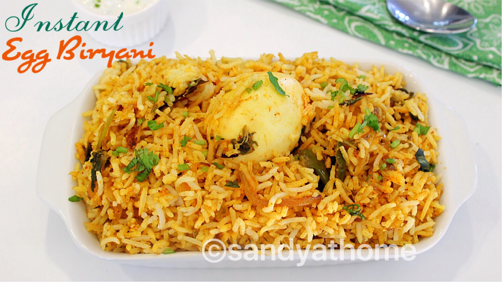 biryani, instant egg biryani