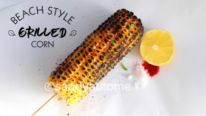 grilled corn, corn