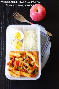 vegetable masala pasta, pasta