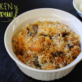 chicken dum biryani, dum biryani