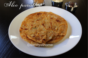 Aloo paratha, Masala chai, Indian breakfast