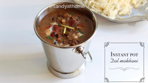 Instant pot dal makhani, Instant pot indian recipes