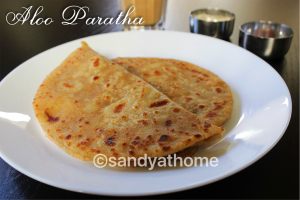 Aloo paratha, Masala chai, Indian breakfast