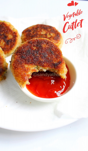 Vegetable cutlet, Vegetable patties