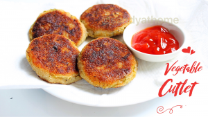 Vegetable patties, Veg cutlet recipe