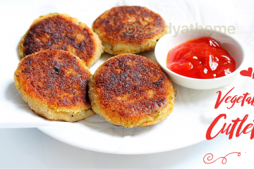 Vegetable patties, Veg cutlet recipe