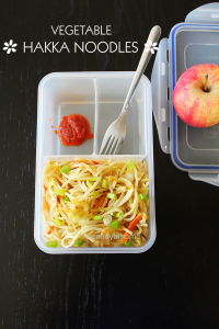 vegetable hakka noodles, noodles