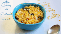 Moong dal sundal recipe, Pasi paruppu sundal
