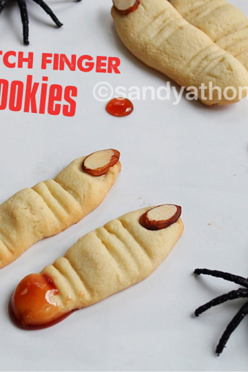 witch finger cookies, cookies