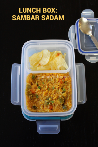 sambar sadam, lunch box