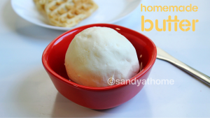 homemade butter recipe