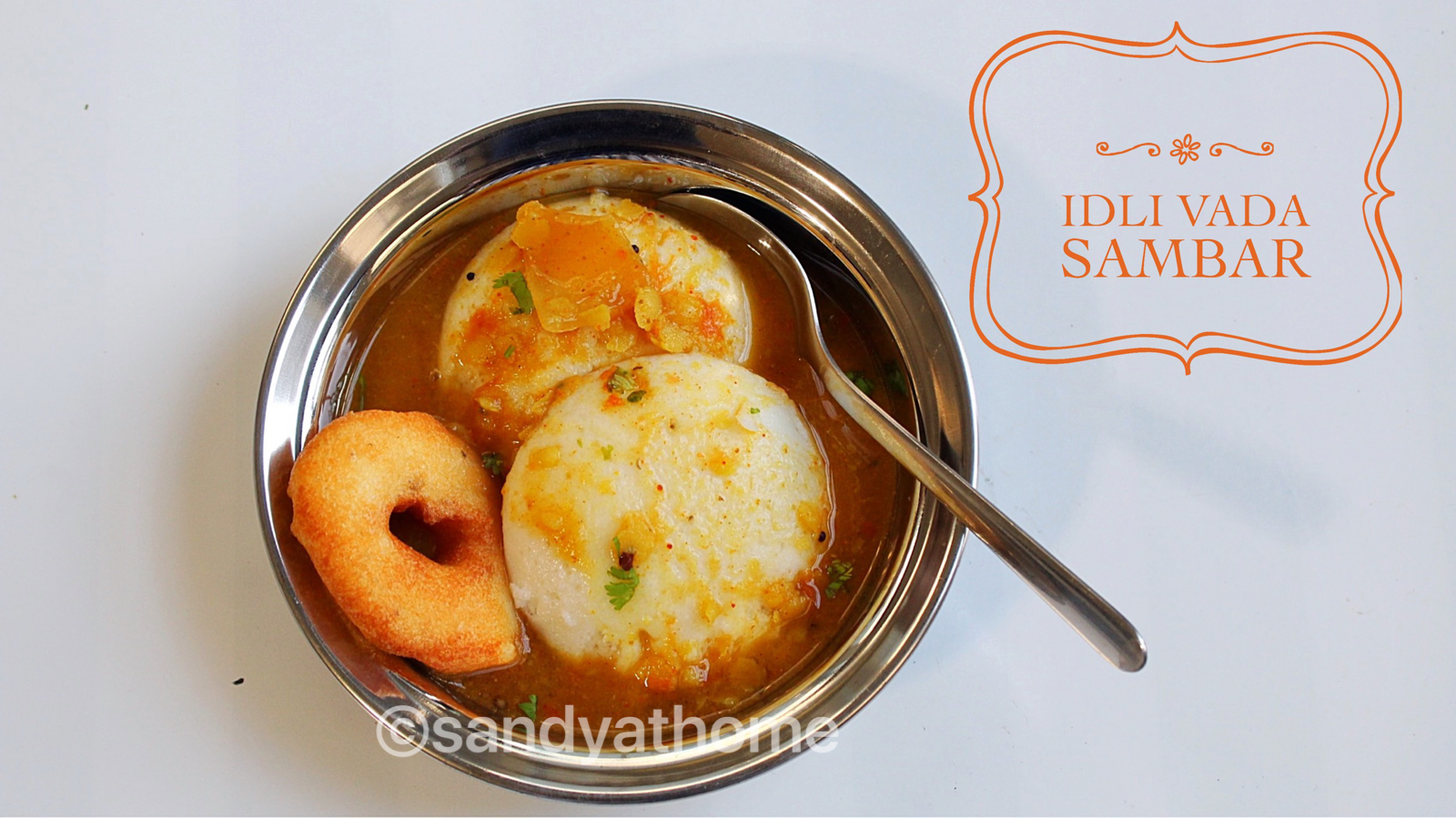 idli sambar, vada