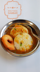 idli vada sambar