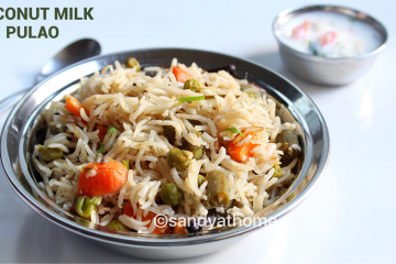 coconut milk pulao