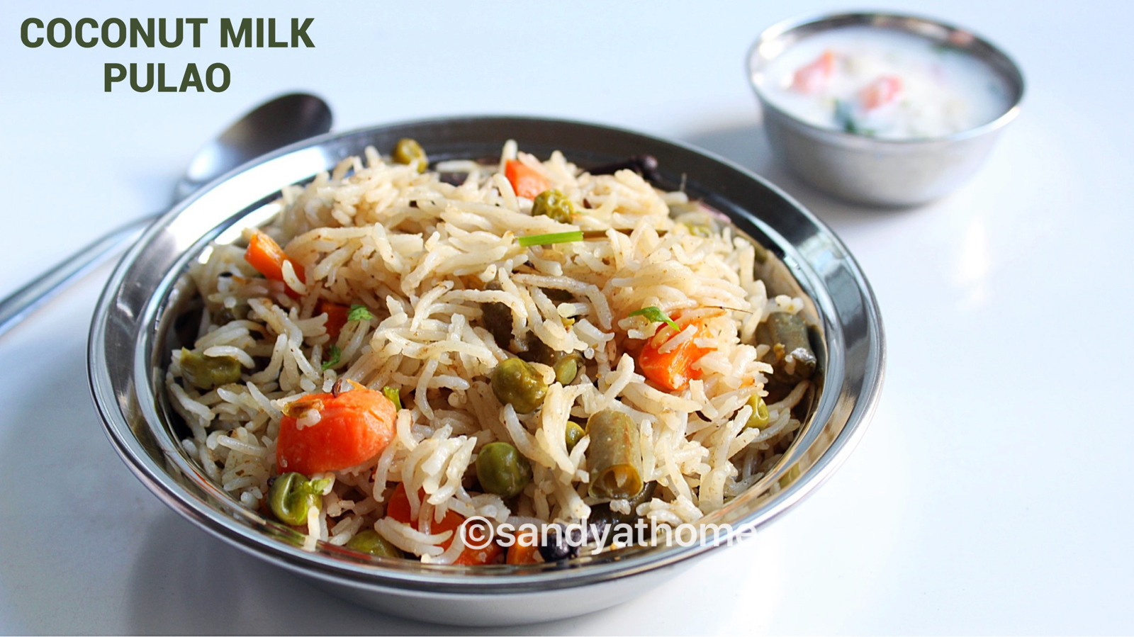 coconut milk pulao