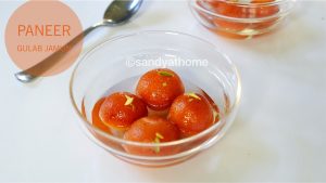 paneer gulab jamun