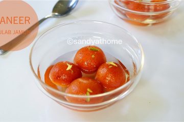 paneer gulab jamun