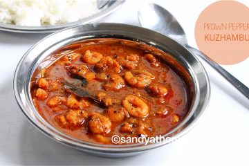 prawn pepper kuzhambu