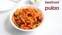 Beetroot pulao recipe, Beetroot rice recipe