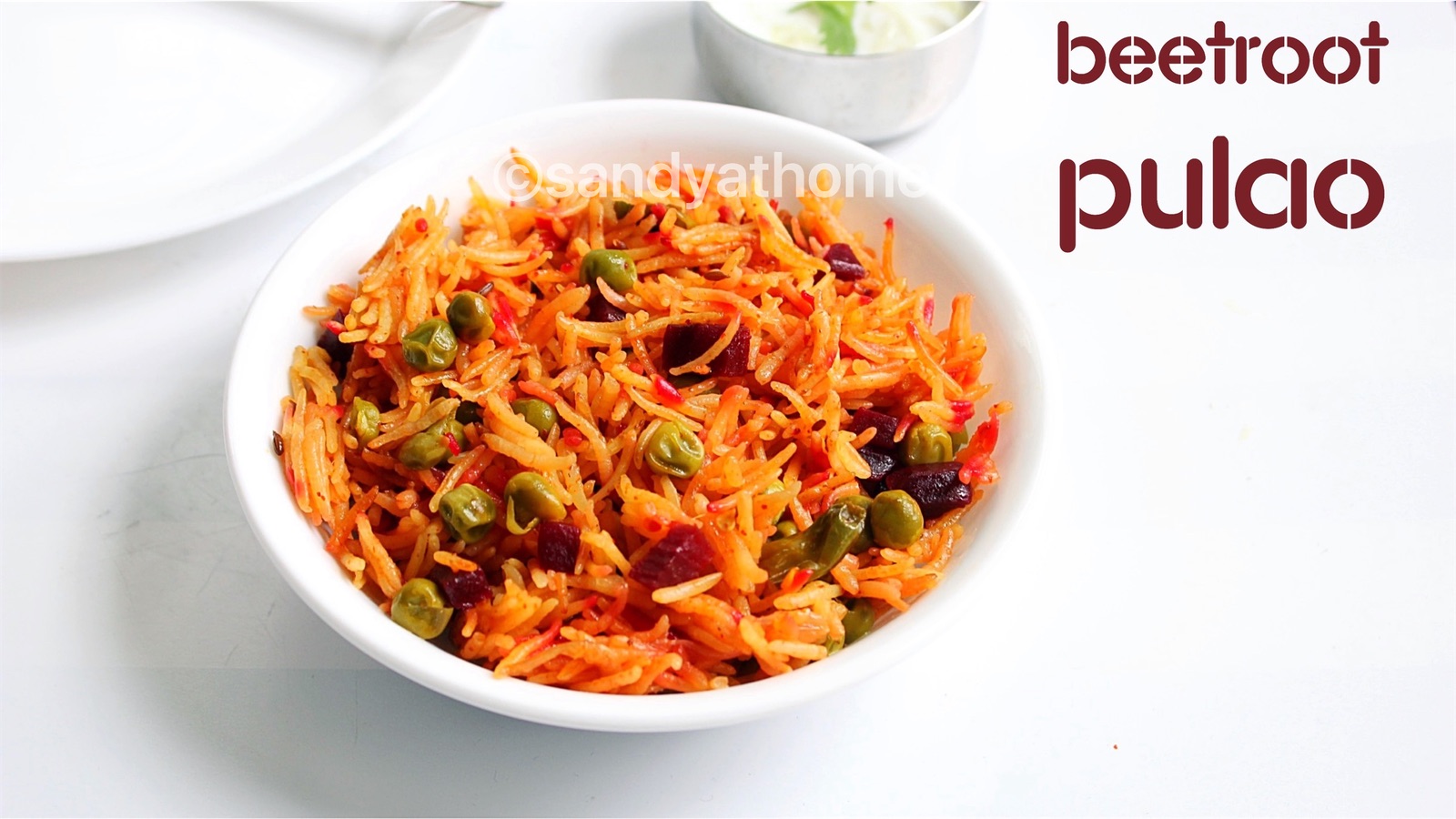 Beetroot pulao recipe, Beetroot rice recipe