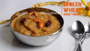 sakkarai pongal recipe