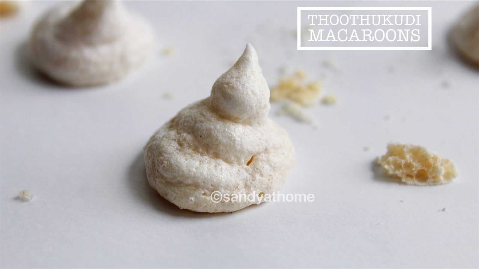 Thoothukudi macaroons, Cashew macaroons recipe