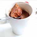 Eggless chocolate mug cake