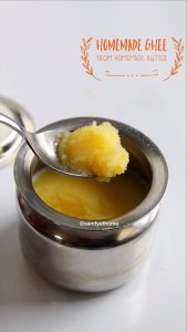 homemade ghee