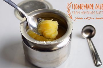 homemade ghee recipe