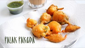 palak pakoda