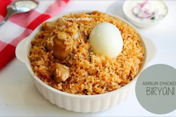 ambur chicken biryani recipe