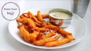 banana flower bajji