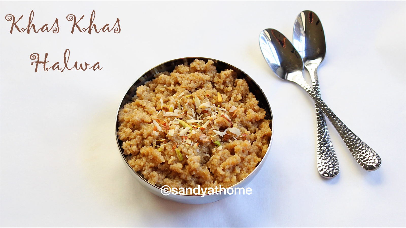 khas khas halwa recipe