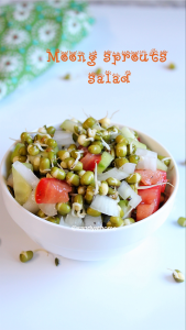 moong sprouts salad