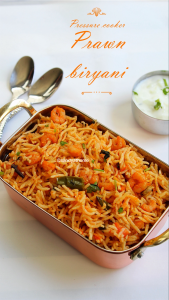 prawn biryani pressure cooker