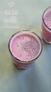 rose milk