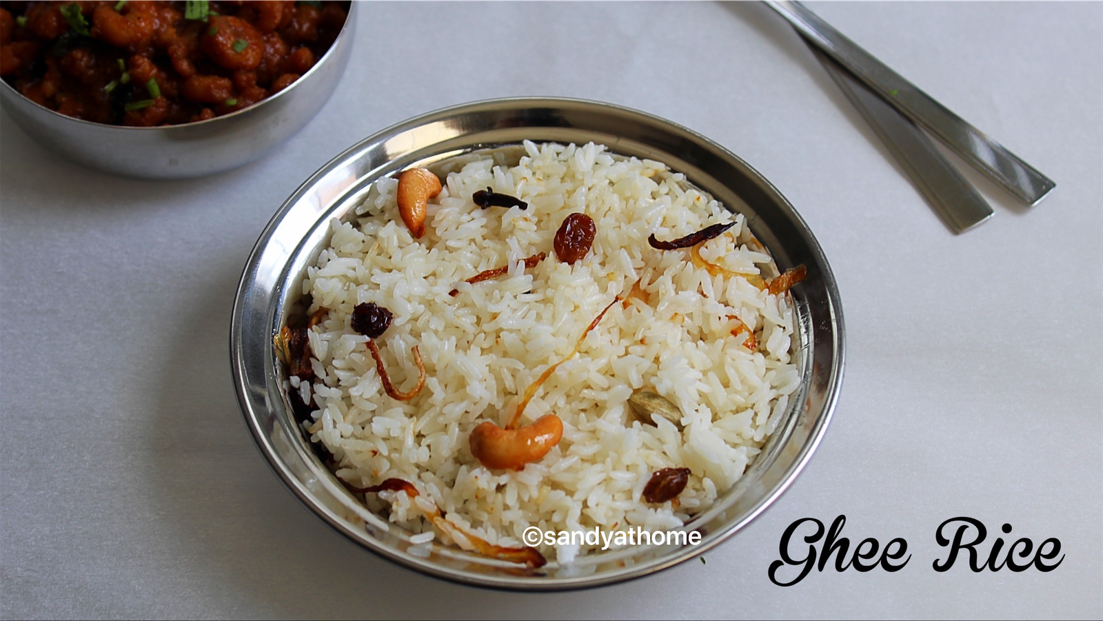 ghee rice recipe