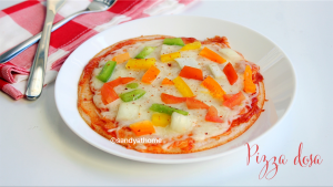 pizza dosa recipe