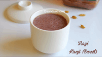 Ragi kanji recipe, Sweet ragi porridge, Ragi recipes