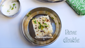 rava dhokla