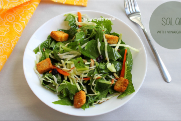 salad with vinaigrette recipe