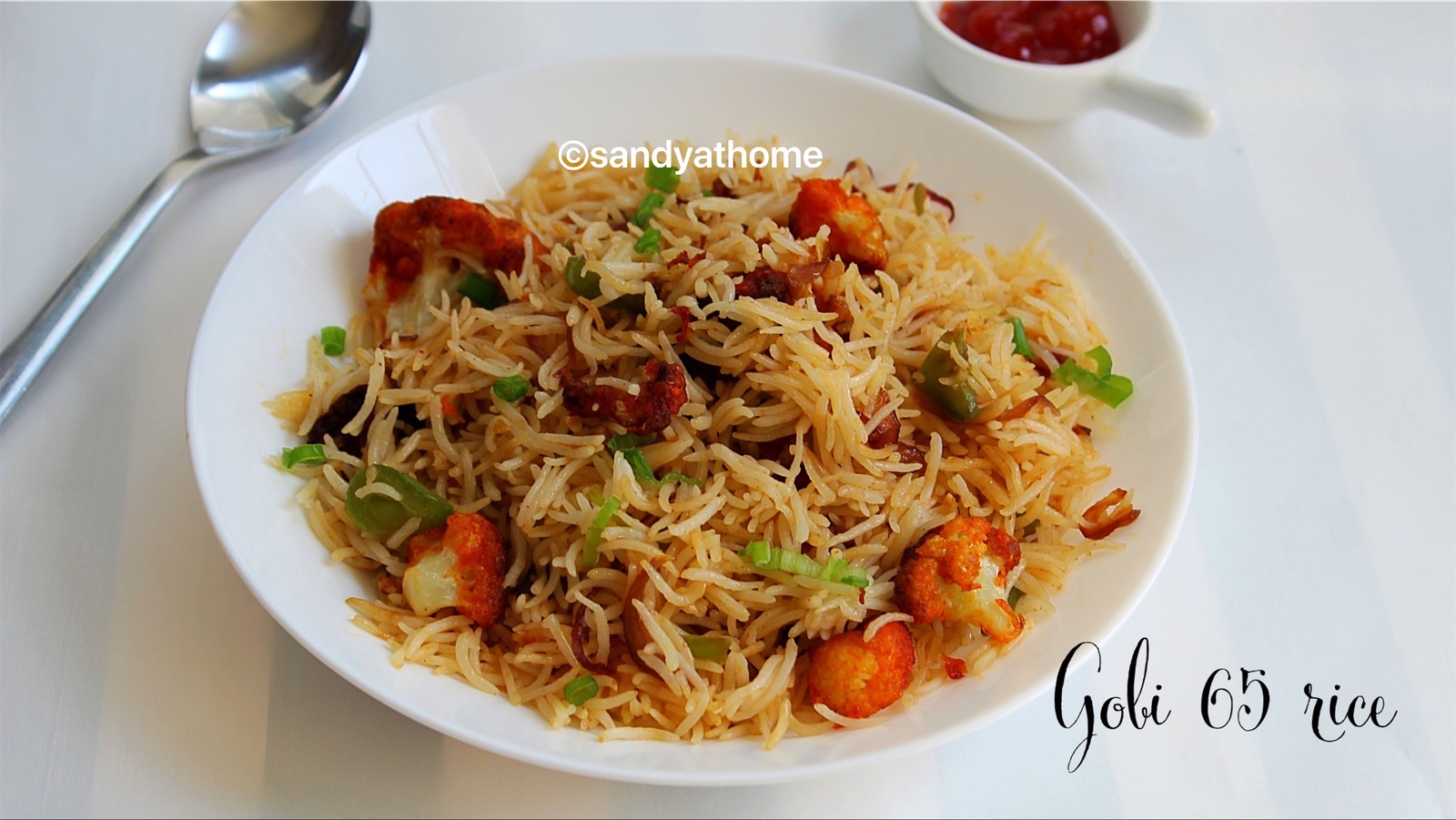 Gobi 65 rice recipe, Gobi fried rice