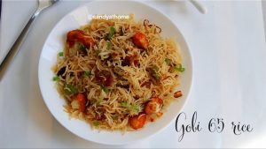 gobi fried rice recipe
