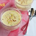 diwali sweet basundi